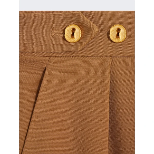 Schiaparelli Cigarette Pleated Pants Pants in Schiaparelli Authentic Luxury Fashion at Luxury Shoes 