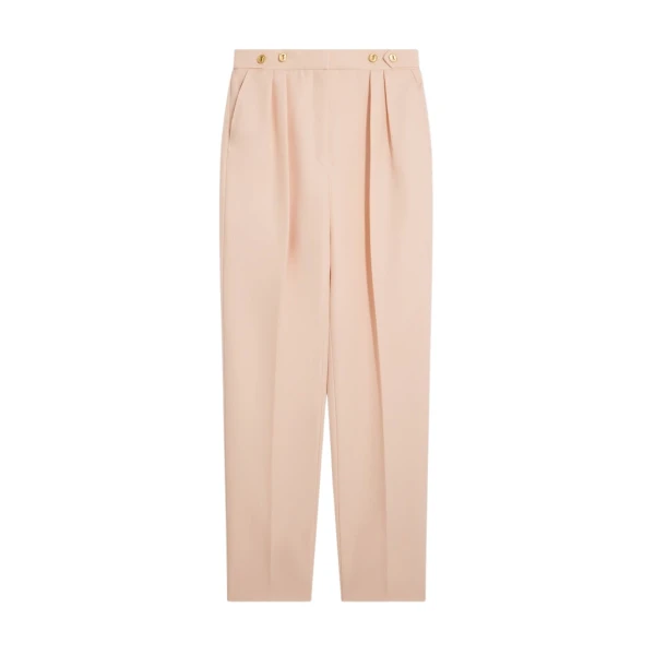 Schiaparelli Cigarette Pleated Pants Pants in Schiaparelli Authentic Luxury Fashion at Luxury Shoes 