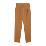 Schiaparelli Cigarette Pleated Pants Pants in Schiaparelli Authentic Luxury Fashion at Luxury Shoes 