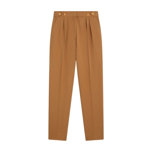 Schiaparelli Cigarette Pleated Pants Pants in Schiaparelli Authentic Luxury Fashion at Luxury Shoes 