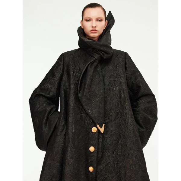Schiaparelli Circle Coat Coats in Schiaparelli Authentic Luxury Fashion at Luxury Shoes 