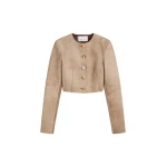 Schiaparelli Collarless Short Jacket Jackets in Schiaparelli Authentic Luxury Fashion at Luxury Shoes 