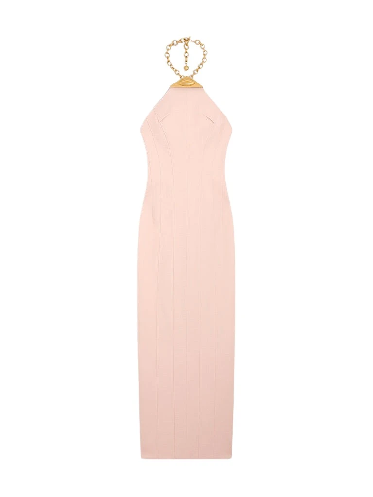 Schiaparelli-Column-Dress45574_nobg Schiaparelli Column Dress Dresses in Schiaparelli Authentic Luxury Fashion at Luxury Shoes