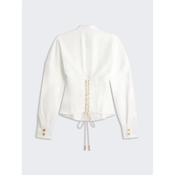 Schiaparelli Corset Shirt Tops in Schiaparelli Authentic Luxury Fashion at Luxury Shoes 