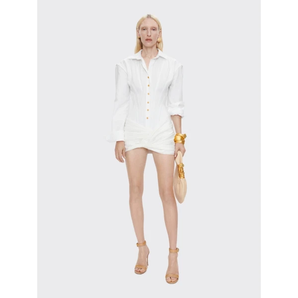 Schiaparelli Corset Shirt Dress Dresses in Schiaparelli Authentic Luxury Fashion at Luxury Shoes 