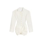 Schiaparelli Corset Shirt Dress Dresses in Schiaparelli Authentic Luxury Fashion at Luxury Shoes 