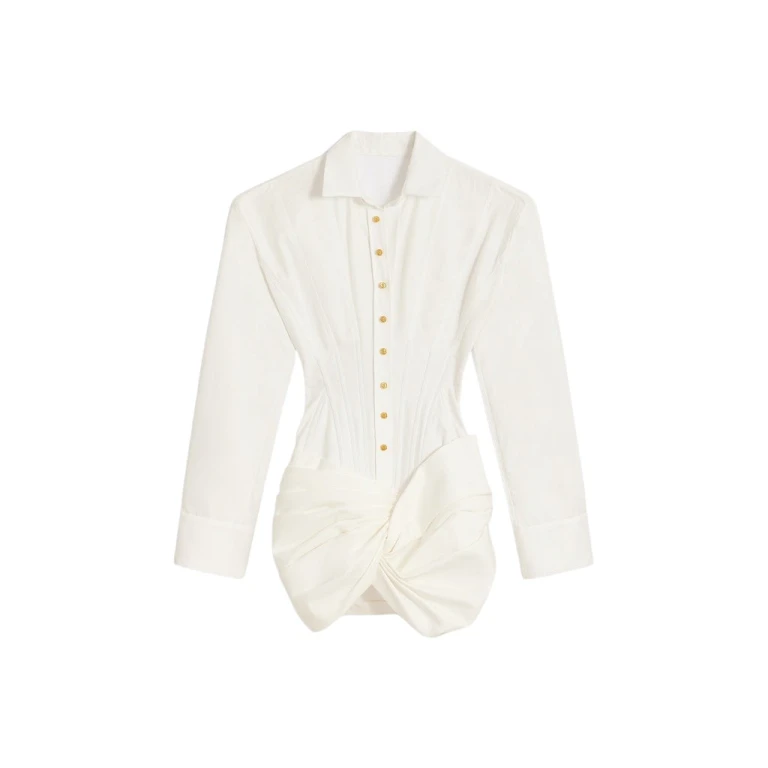 Schiaparelli Corset Shirt Dress Dresses in Schiaparelli Authentic Luxury Fashion at Luxury Shoes 