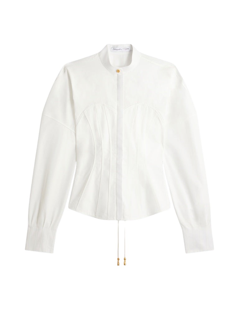 Schiaparelli Corset Shirt Tops in Schiaparelli Authentic Luxury Fashion at Luxury Shoes 