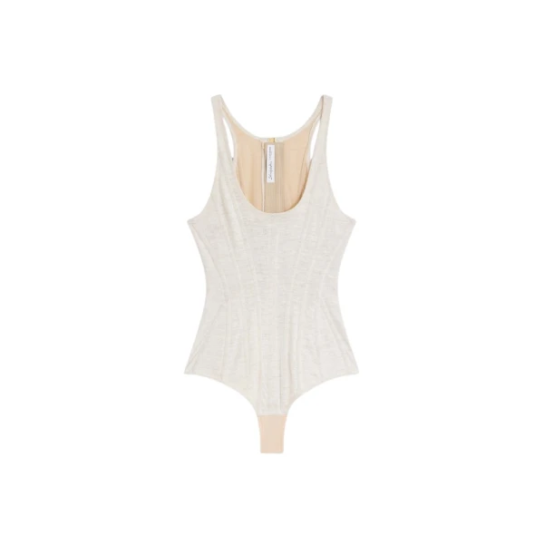 Schiaparelli Corseted Bodysuit Bodysuit in Schiaparelli Authentic Luxury Fashion at Luxury Shoes 