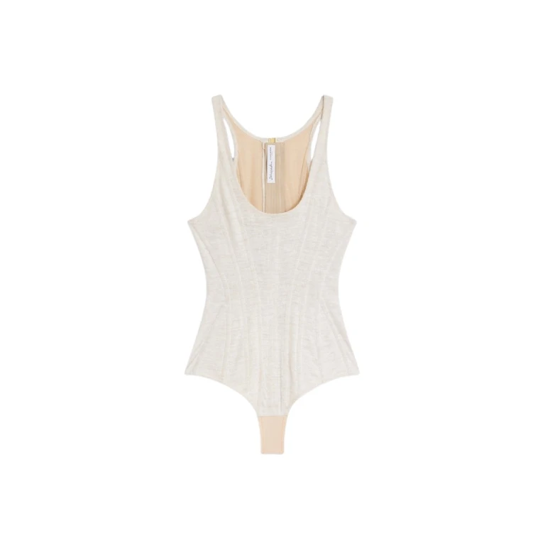 Schiaparelli Corseted Bodysuit Bodysuit in Schiaparelli Authentic Luxury Fashion at Luxury Shoes 
