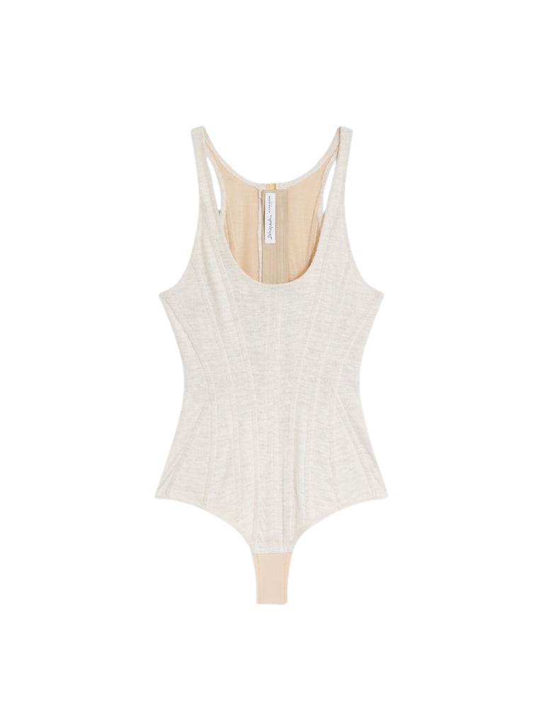 Schiaparelli Corseted Bodysuit Bodysuit in Schiaparelli Authentic Luxury Fashion at Luxury Shoes 