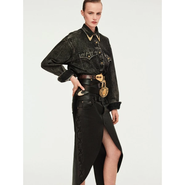 Schiaparelli Cowboy Shirt Tops in Schiaparelli Authentic Luxury Fashion at Luxury Shoes 