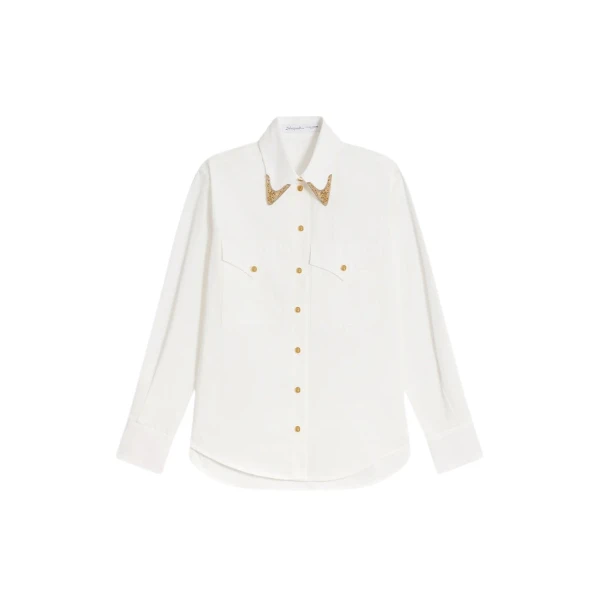 Schiaparelli Cowboy Shirt Tops in Schiaparelli Authentic Luxury Fashion at Luxury Shoes 