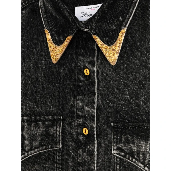 Schiaparelli Cowboy Shirt Tops in Schiaparelli Authentic Luxury Fashion at Luxury Shoes 