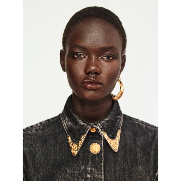 Schiaparelli Cowboy Shirt Dress Dresses in Schiaparelli Authentic Luxury Fashion at Luxury Shoes 