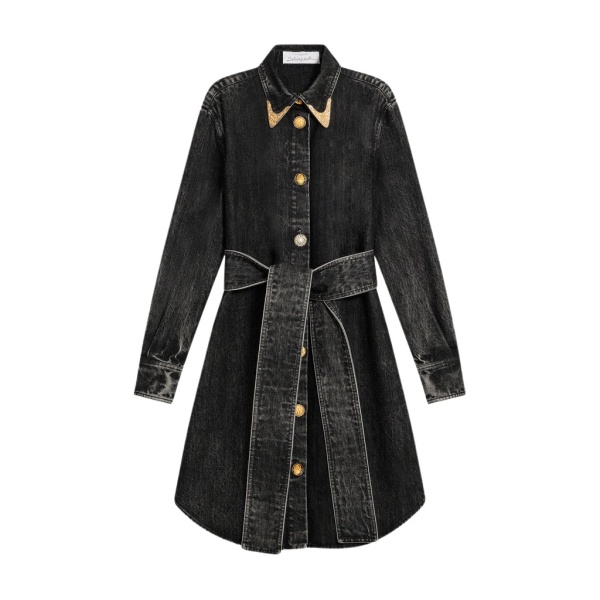 Schiaparelli Cowboy Shirt Dress Dresses in Schiaparelli Authentic Luxury Fashion at Luxury Shoes 