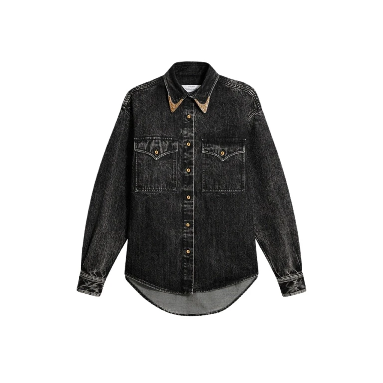 Schiaparelli Cowboy Shirt Tops in Schiaparelli Authentic Luxury Fashion at Luxury Shoes 