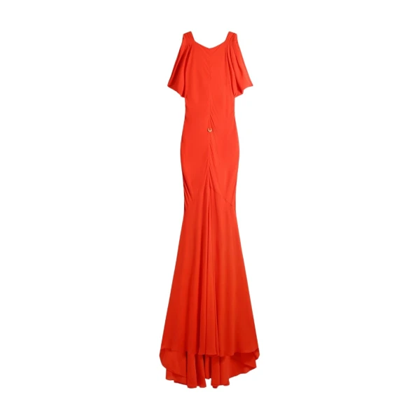 Schiaparelli Cowl Backless Dress Dresses in Schiaparelli Authentic Luxury Fashion at Luxury Shoes 