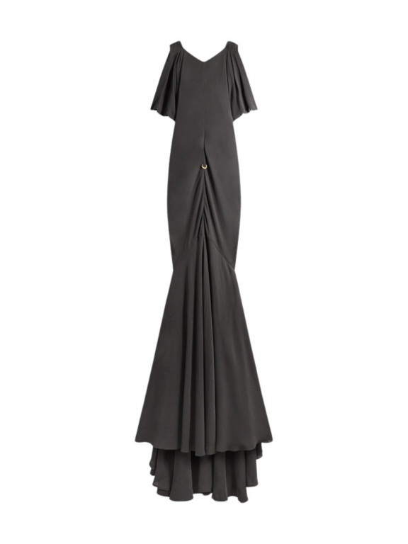Schiaparelli Cowl Backless Dress Dresses in Schiaparelli Authentic Luxury Fashion at Luxury Shoes 
