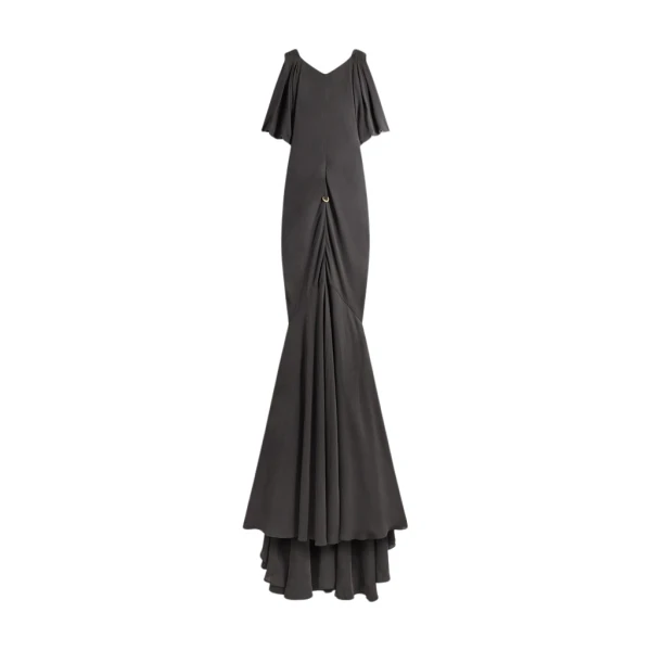 Schiaparelli Cowl Backless Dress Dresses in Schiaparelli Authentic Luxury Fashion at Luxury Shoes 