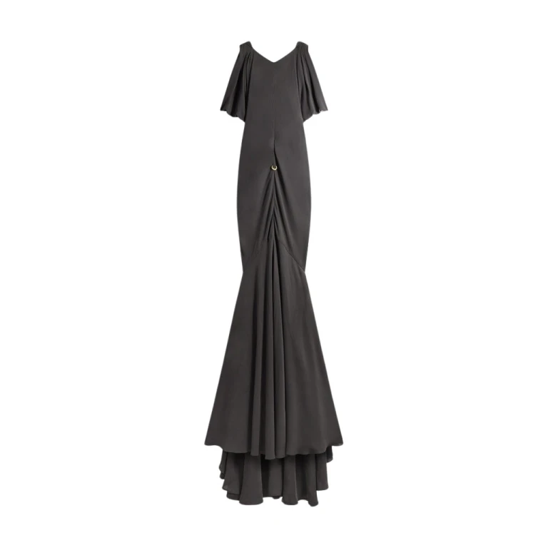 Schiaparelli Cowl Backless Dress Dresses in Schiaparelli Authentic Luxury Fashion at Luxury Shoes 