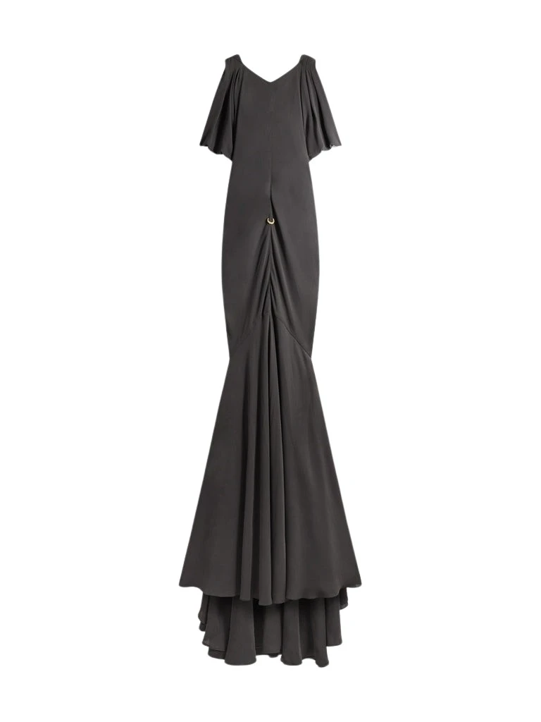Schiaparelli-Cowl-Backless-Dress87506_nobg Schiaparelli Cowl Backless Dress Dresses in Schiaparelli Authentic Luxury Fashion at Luxury Shoes