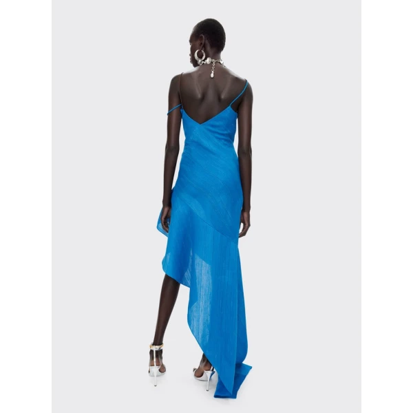Schiaparelli Cowl Bustier Dress Dresses in Schiaparelli Authentic Luxury Fashion at Luxury Shoes 