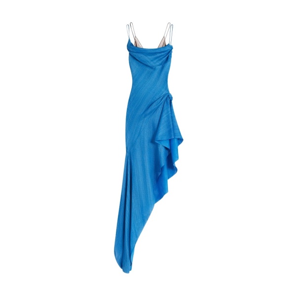 Schiaparelli Cowl Bustier Dress Dresses in Schiaparelli Authentic Luxury Fashion at Luxury Shoes 