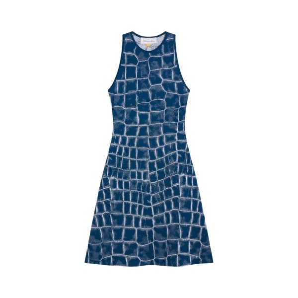 Schiaparelli Crocodile Jacquard Dress Dresses in Schiaparelli Authentic Luxury Fashion at Luxury Shoes 