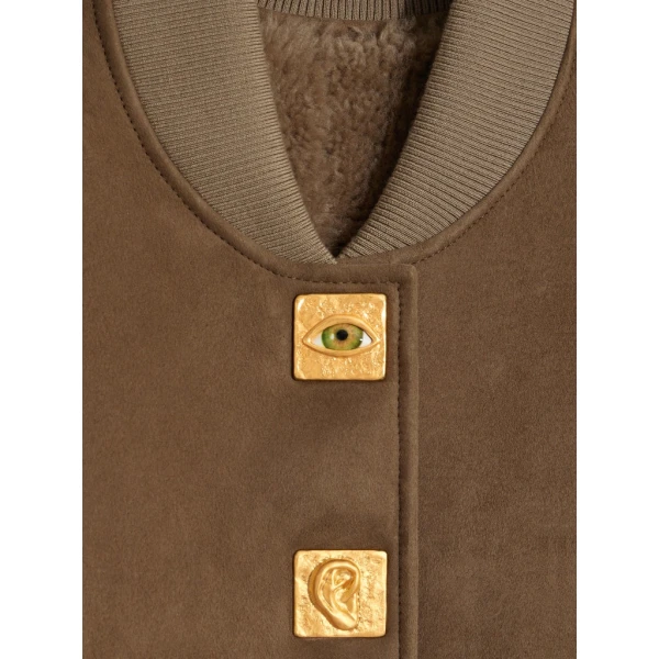 Schiaparelli Cropped Bomber Jackets in Schiaparelli Authentic Luxury Fashion at Luxury Shoes 