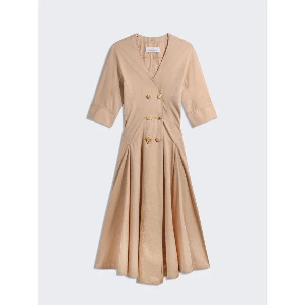 Schiaparelli Crossover Collar Dress Dresses in Schiaparelli Authentic Luxury Fashion at Luxury Shoes 