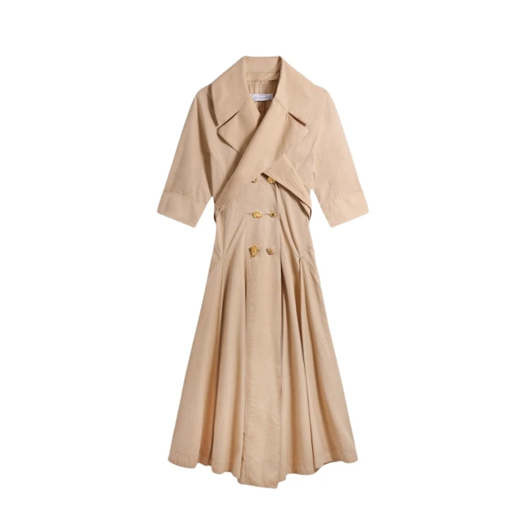 Schiaparelli Crossover Collar Dress Dresses in Schiaparelli Authentic Luxury Fashion at Luxury Shoes 