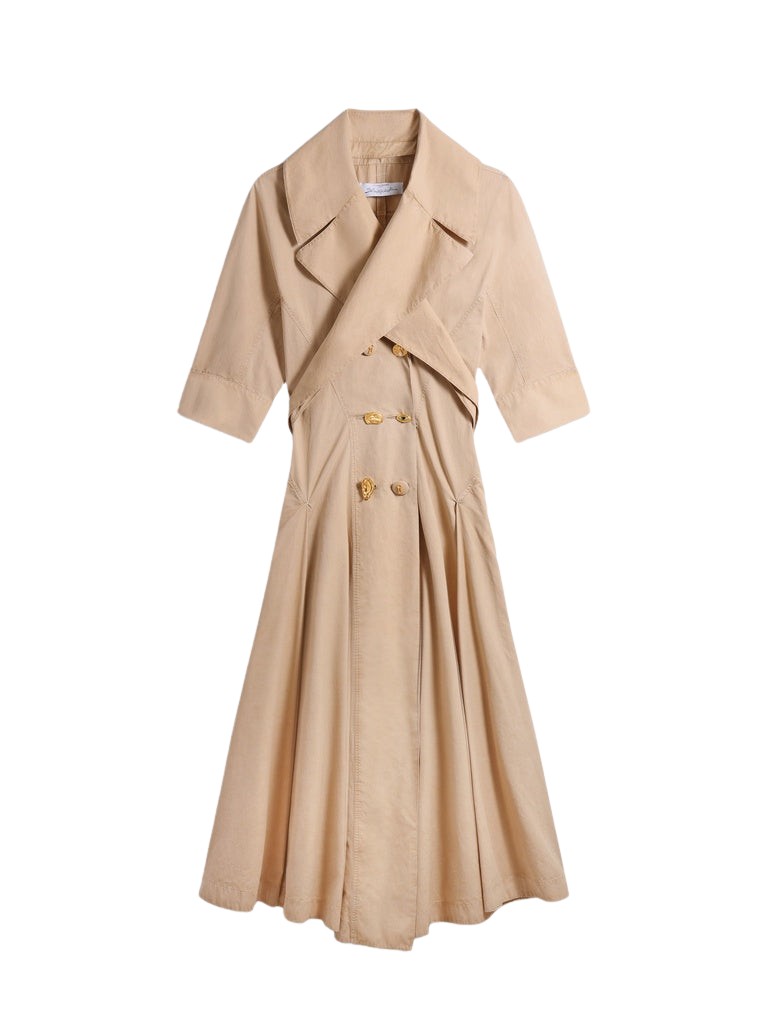 Schiaparelli Crossover Collar Dress Dresses in Schiaparelli Authentic Luxury Fashion at Luxury Shoes 