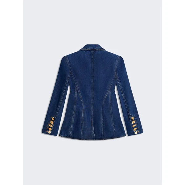 Schiaparelli Denim Basque Jacket Jackets in Schiaparelli Authentic Luxury Fashion at Luxury Shoes 