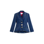 Schiaparelli Denim Basque Jacket Jackets in Schiaparelli Authentic Luxury Fashion at Luxury Shoes 
