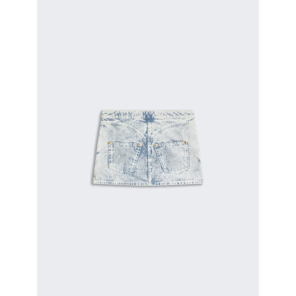 Schiaparelli Denim Miniskirt Skirts in Schiaparelli Authentic Luxury Fashion at Luxury Shoes 