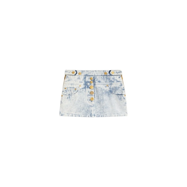 Schiaparelli Denim Miniskirt Skirts in Schiaparelli Authentic Luxury Fashion at Luxury Shoes 