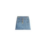 Schiaparelli Denim Miniskirt Skirts in Schiaparelli Authentic Luxury Fashion at Luxury Shoes 