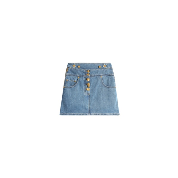 Schiaparelli Denim Miniskirt Skirts in Schiaparelli Authentic Luxury Fashion at Luxury Shoes 