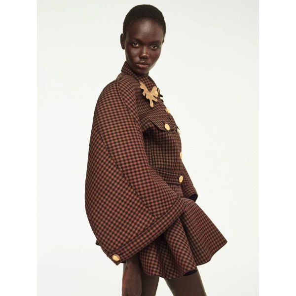 Schiaparelli Dove-Wing Cropped Jacket Jackets in Schiaparelli Authentic Luxury Fashion at Luxury Shoes 