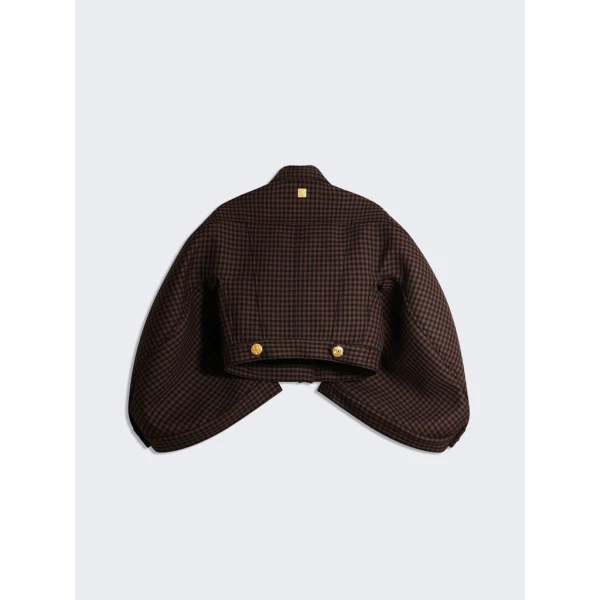 Schiaparelli Dove-Wing Cropped Jacket Jackets in Schiaparelli Authentic Luxury Fashion at Luxury Shoes 