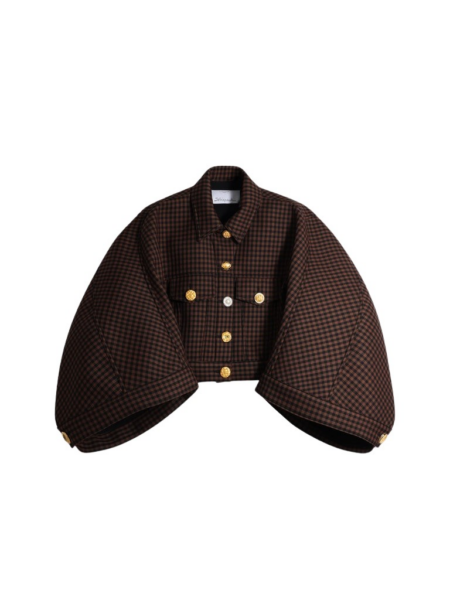Schiaparelli Dove-Wing Cropped Jacket Jackets in Schiaparelli Authentic Luxury Fashion at Luxury Shoes 