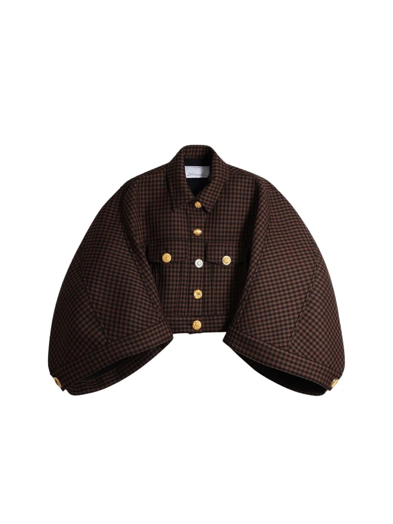 Schiaparelli-Dove-Wing-Cropped-Jacket85031_nobg Schiaparelli Dove-Wing Cropped Jacket Jackets in Schiaparelli Authentic Luxury Fashion at Luxury Shoes