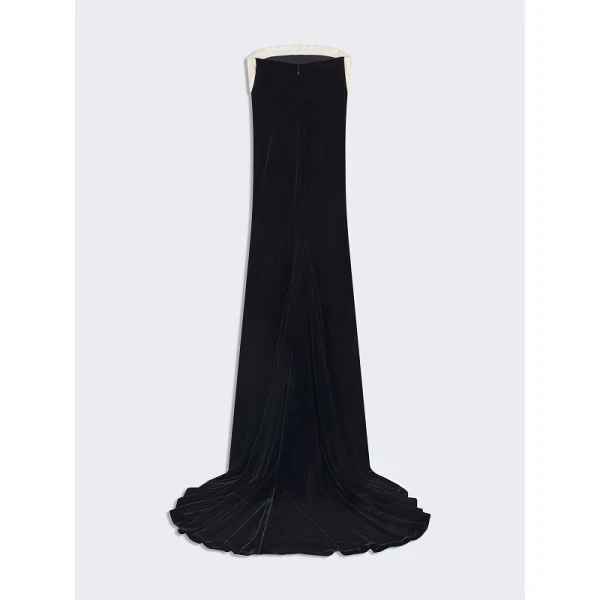 Schiaparelli Draped Bustier Dress Dresses in Schiaparelli Authentic Luxury Fashion at Luxury Shoes 