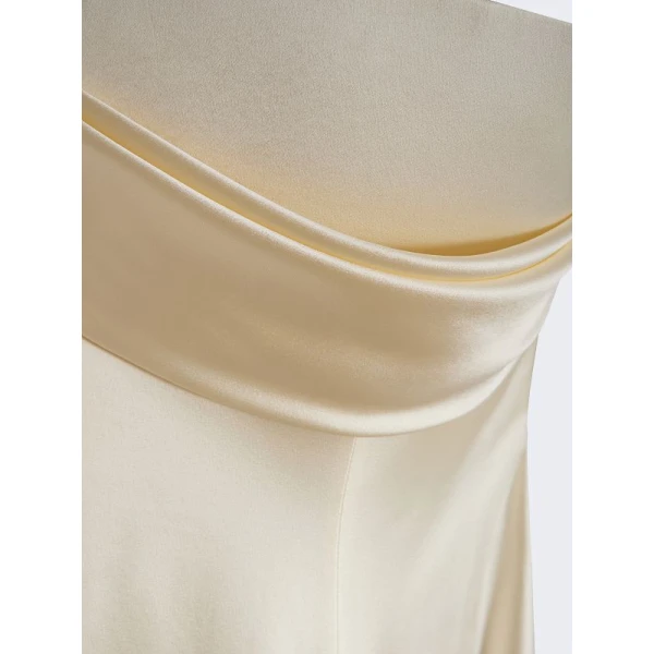 Schiaparelli Draped Bustier Dress Dresses in Schiaparelli Authentic Luxury Fashion at Luxury Shoes 