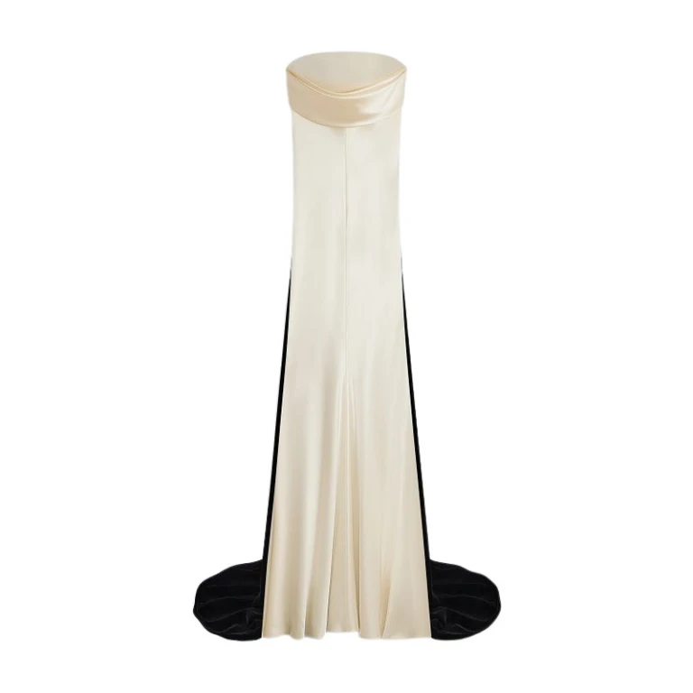 Schiaparelli Draped Bustier Dress Dresses in Schiaparelli Authentic Luxury Fashion at Luxury Shoes 