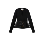 Schiaparelli Dual-Material Cardigan Knitwear in Schiaparelli Authentic Luxury Fashion at Luxury Shoes 