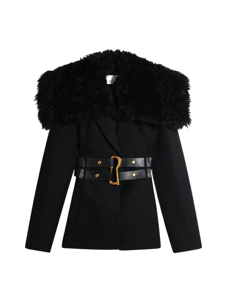 Schiaparelli-Dual-Material-Tailored-Jacket42444_nobg Schiaparelli Dual-Material Tailored Jacket Jackets in Schiaparelli Authentic Luxury Fashion at Luxury Shoes