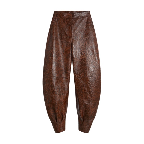 Schiaparelli Embossed Leather Cowboy Pants Pants in Schiaparelli Authentic Luxury Fashion at Luxury Shoes 