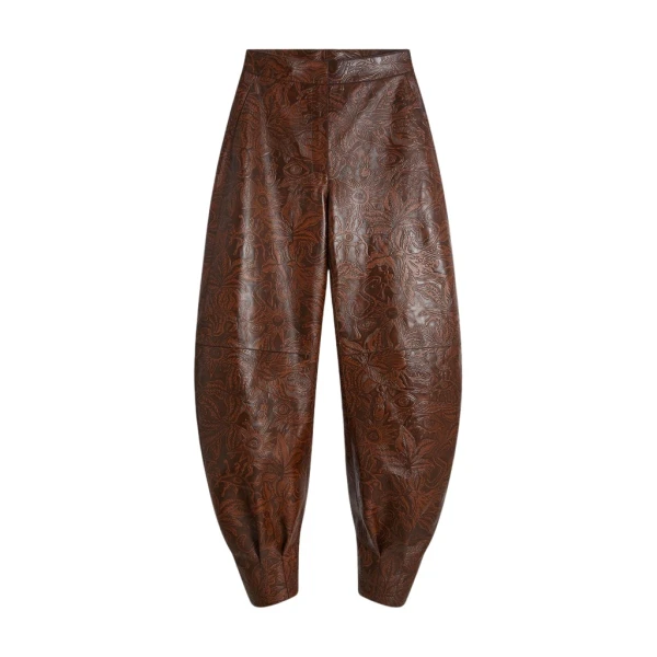 Schiaparelli Embossed Leather Cowboy Pants Pants in Schiaparelli Authentic Luxury Fashion at Luxury Shoes 